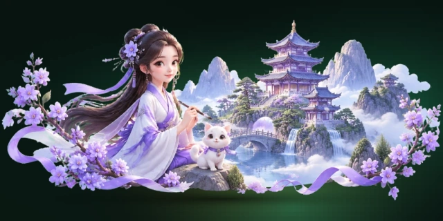 江山美景画